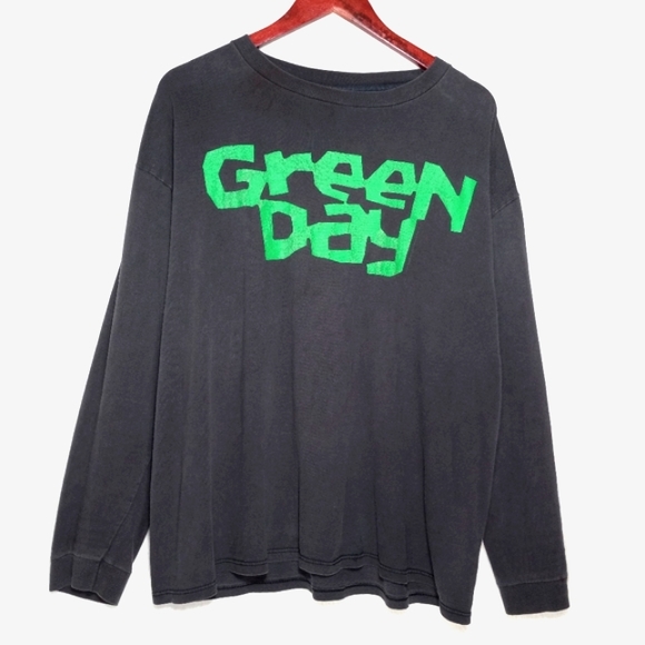 Green Day "Pulling Teeth" band t-shirt 1994 long sleeve tee shirt men's … - Picture 11 of 16